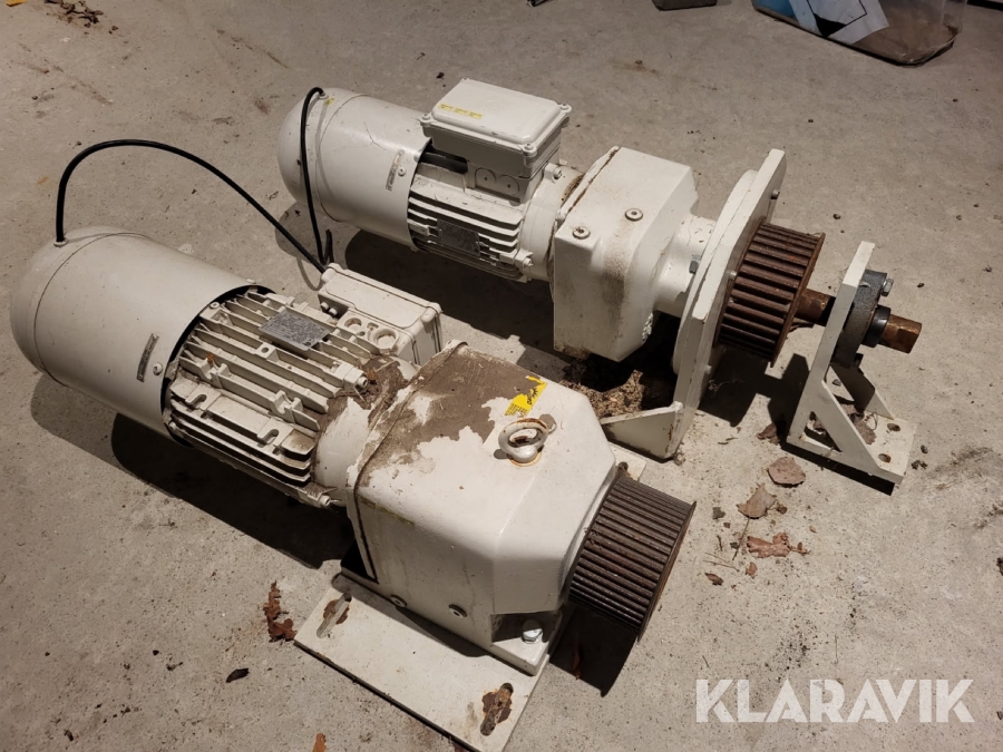 Elmotorer med växel Nord SK1000L, SK90L