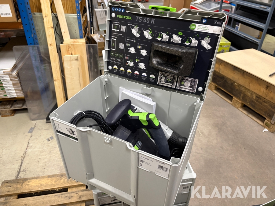 Sänksåg Festool TS 60 KEBQ-Plus