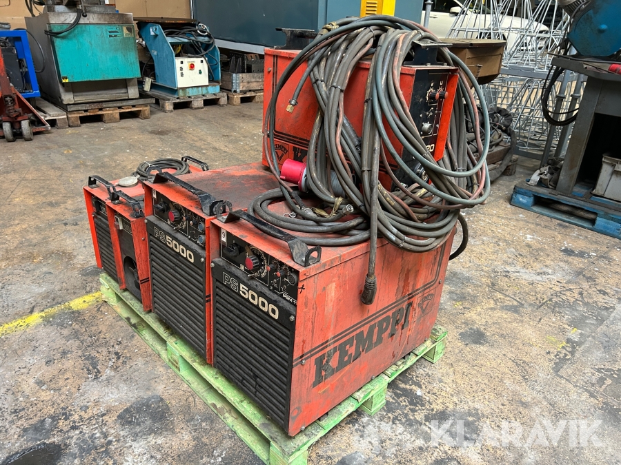 Svets Mig och pinne kombinerat Kemppi PS5000/WU10/FU20