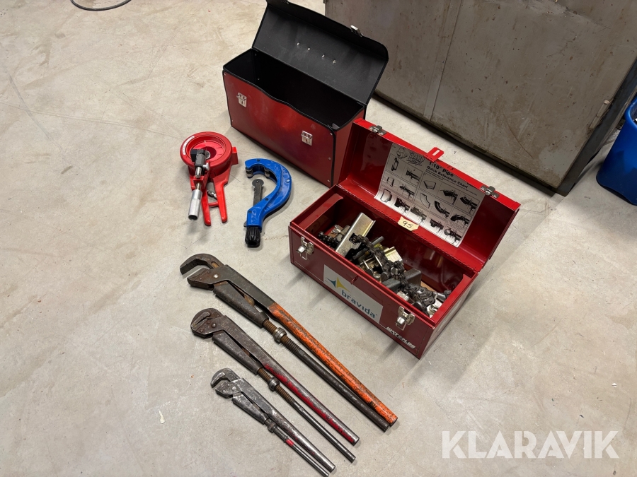 Röravskärare diverse rörverktyg
