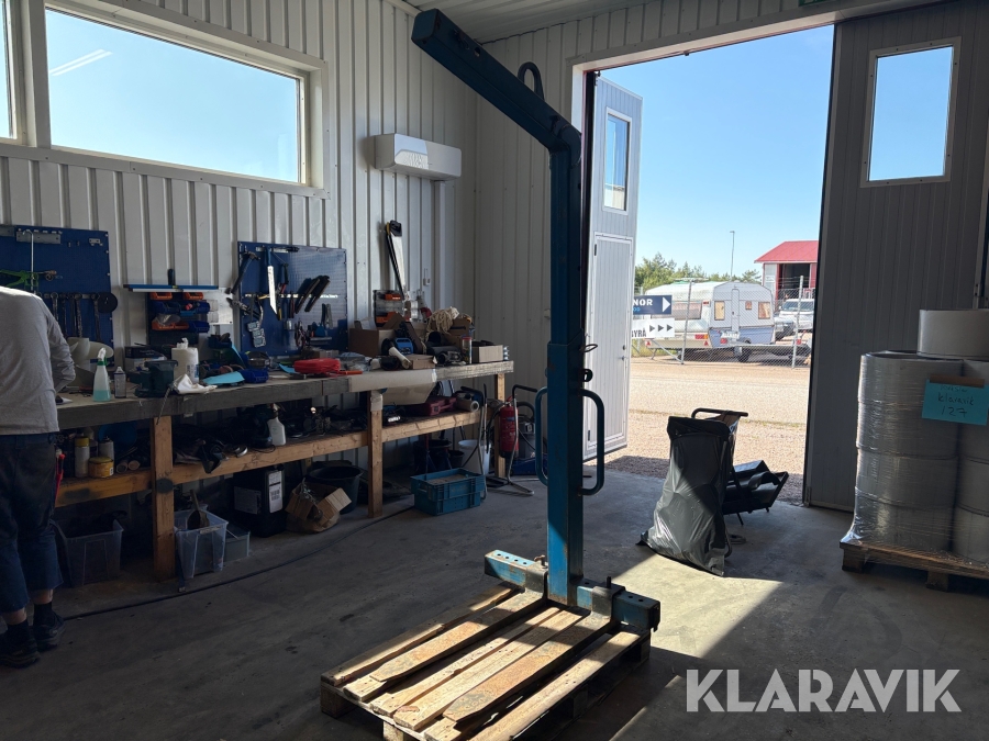 Pallgafflar för kran