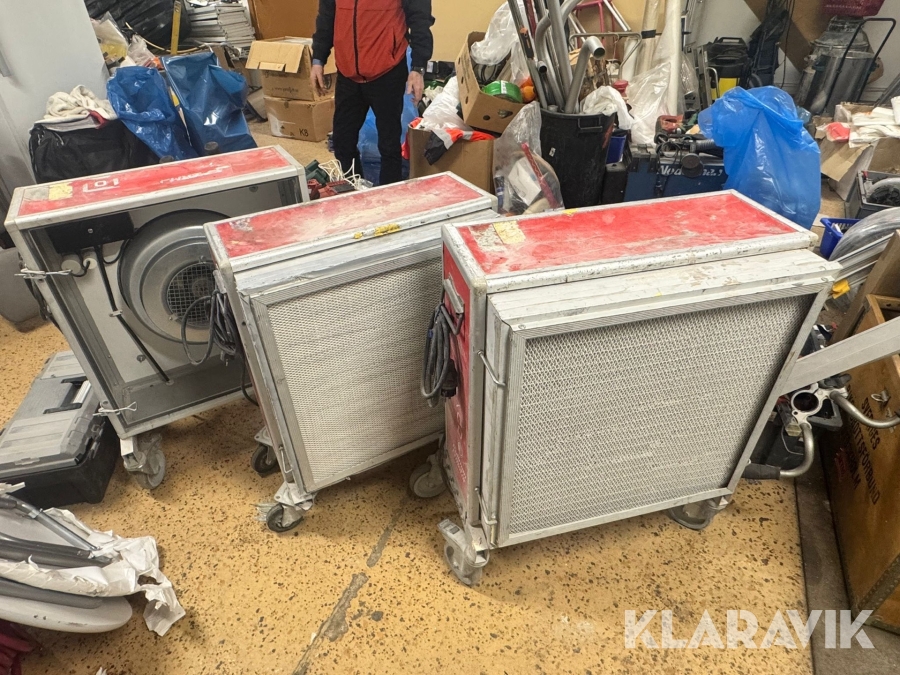 Luftrenare Pullman Ermator A1700 3st