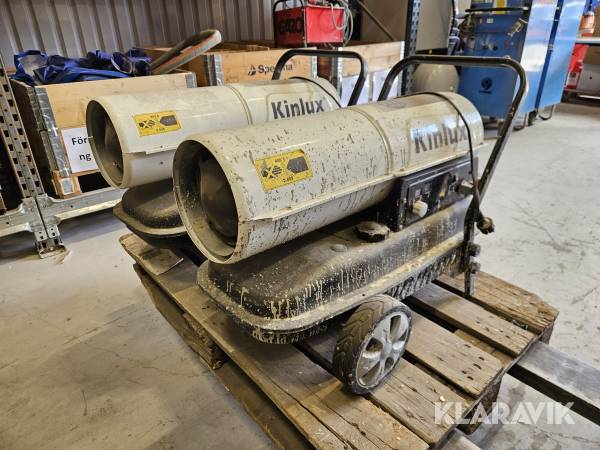 Dieselkanoner Kinlux 30 kW 2 st