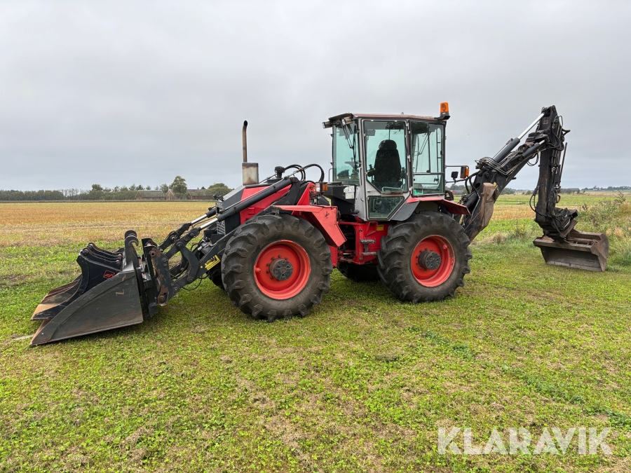 Grävlastare Huddig 860 5 redskap