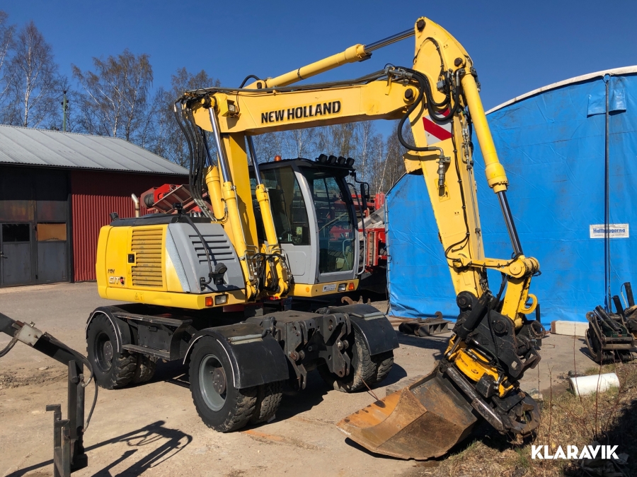 Grävmaskin New Holland MH city  