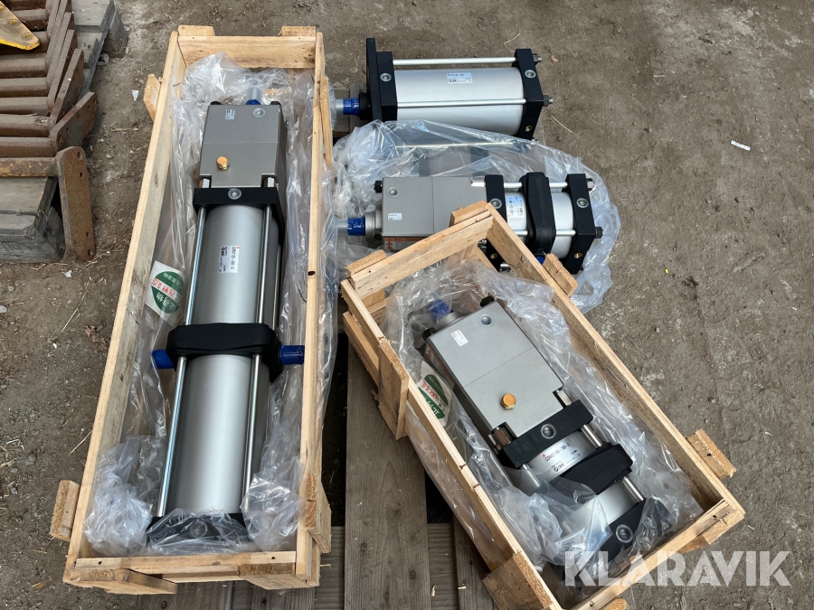 Pneumatikcylindrar 4 st SMC