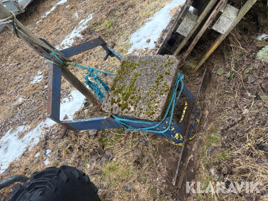 Vägsladd med Trepunktsfäste