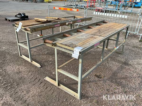 Arbetsbänk Bendof 2,5 m 2 st