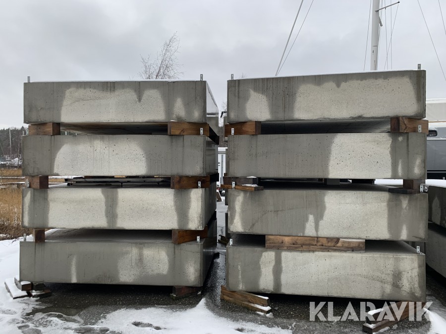 Flytblock till brygga 8 st 