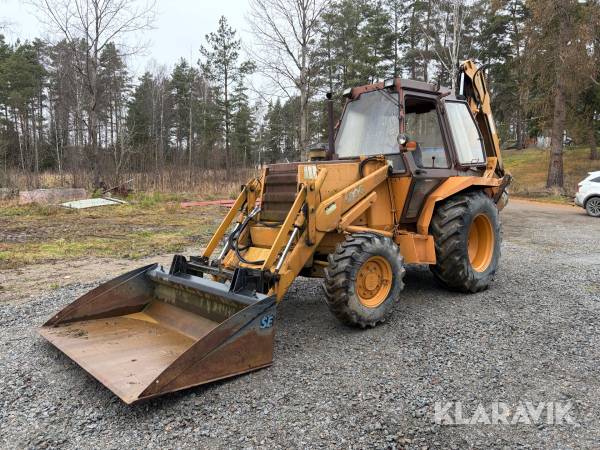 Grävlastare Case 580G