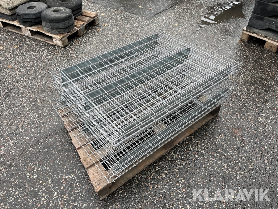 Hyllor till pallställ 11st