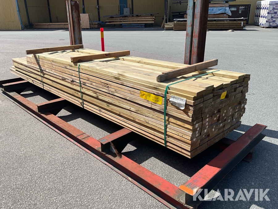 Virkespaket Tryckimpregnerat 34x145