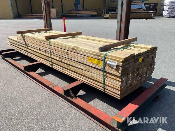 Virkespaket Tryckimpregnerat 34x145