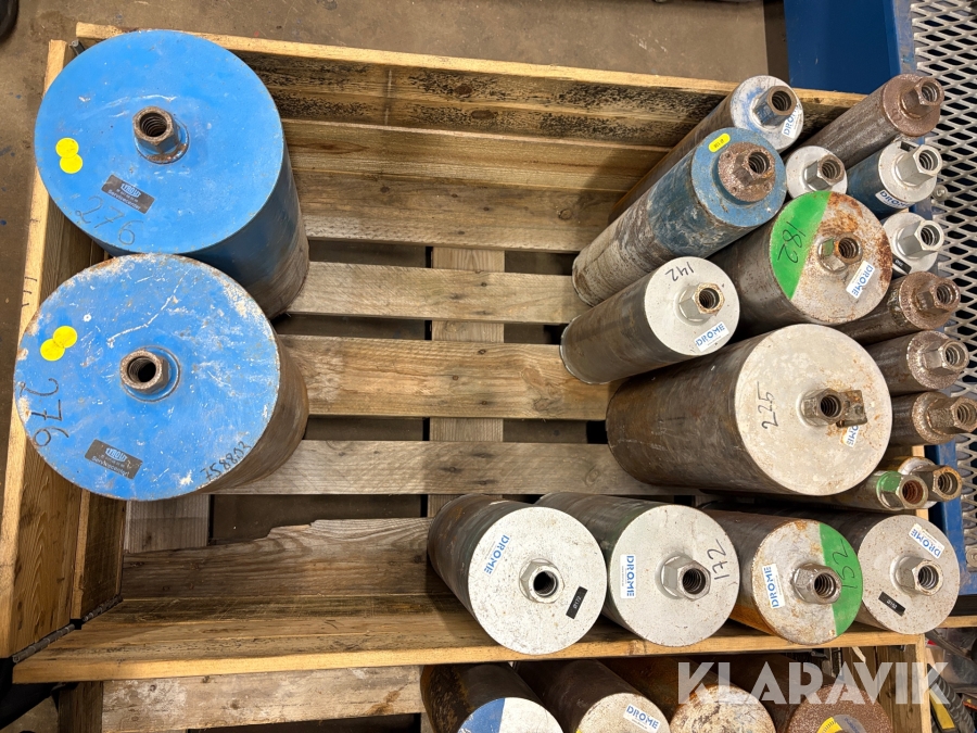 Blandpall Kärnborr Drome/Tyrolit Pixie gänga