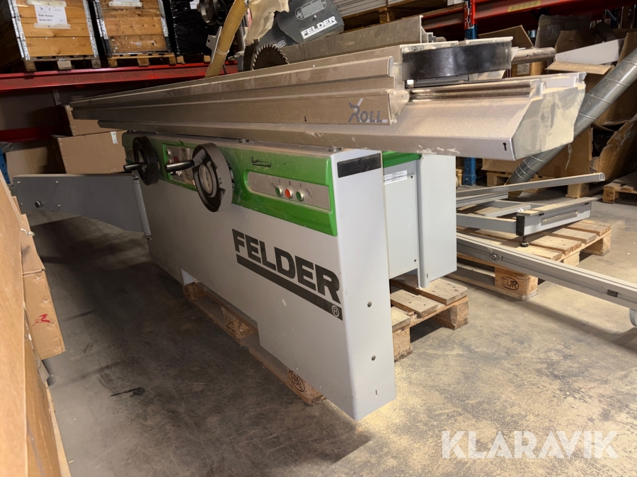 Kombimaskin Fräs & Justersåg Felder KF 700 S/03 med matning