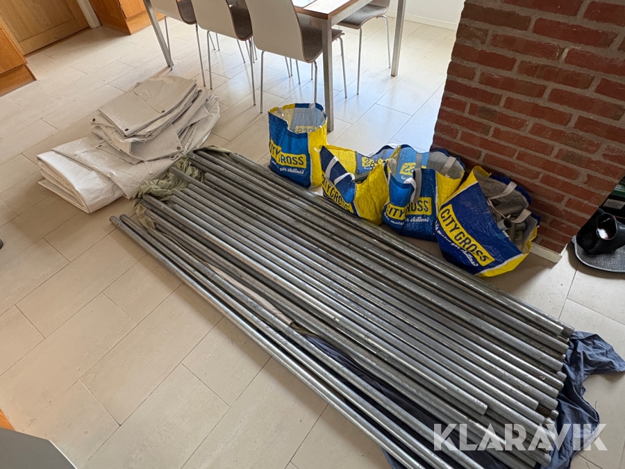 Partytält/ Eventtält/ Lagertält 4x8m