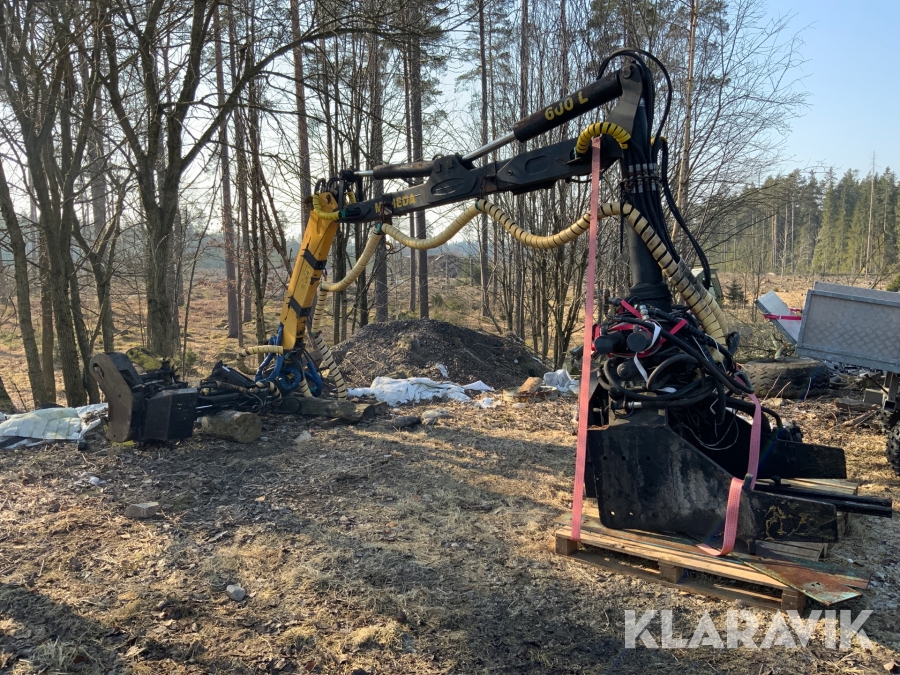 Skördaraggregat Moheda 600 L till traktor