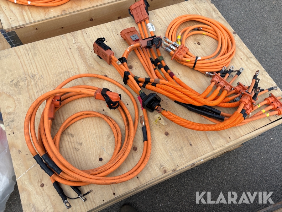 Diverse Högspännings DC kabel för elbil/testverksamhet/DC utrustning