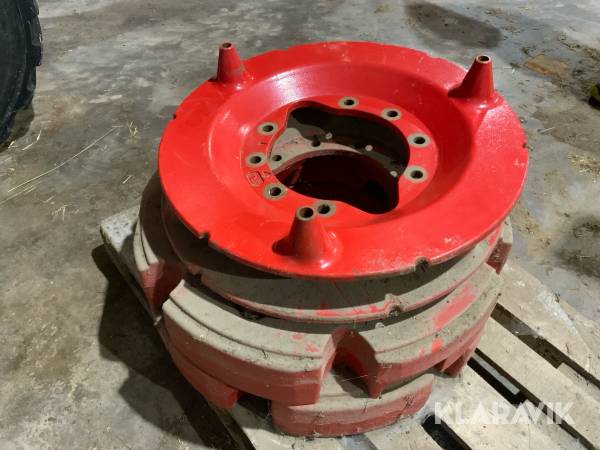 Hjulvikter Fendt 828 2st