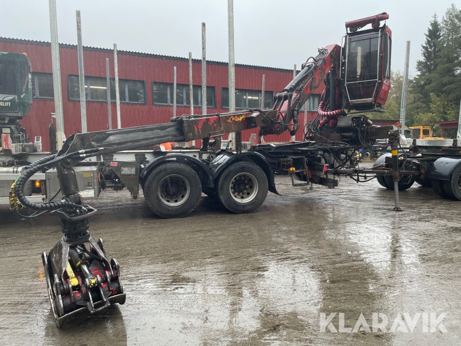 Timmerkran Jonsered J 1080 78R Enkelt teleskop