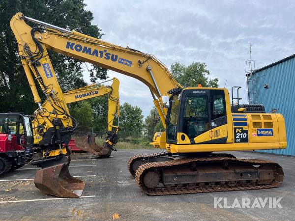 Bandgrävare Komatsu PC210LC-11