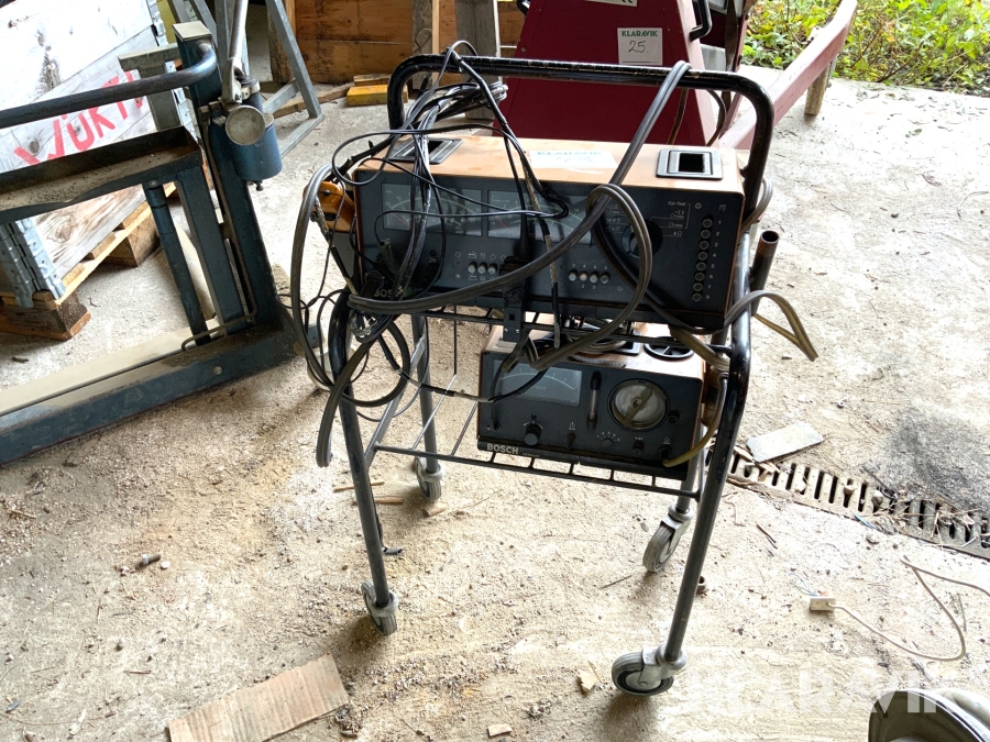 Motortestare och CO-mätare Bosch