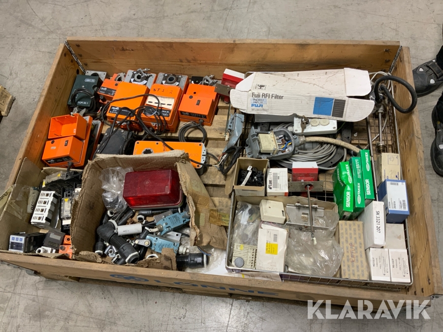 Pall diverse verkstadstillbehör