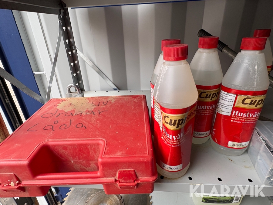 Parti med byggmaterial