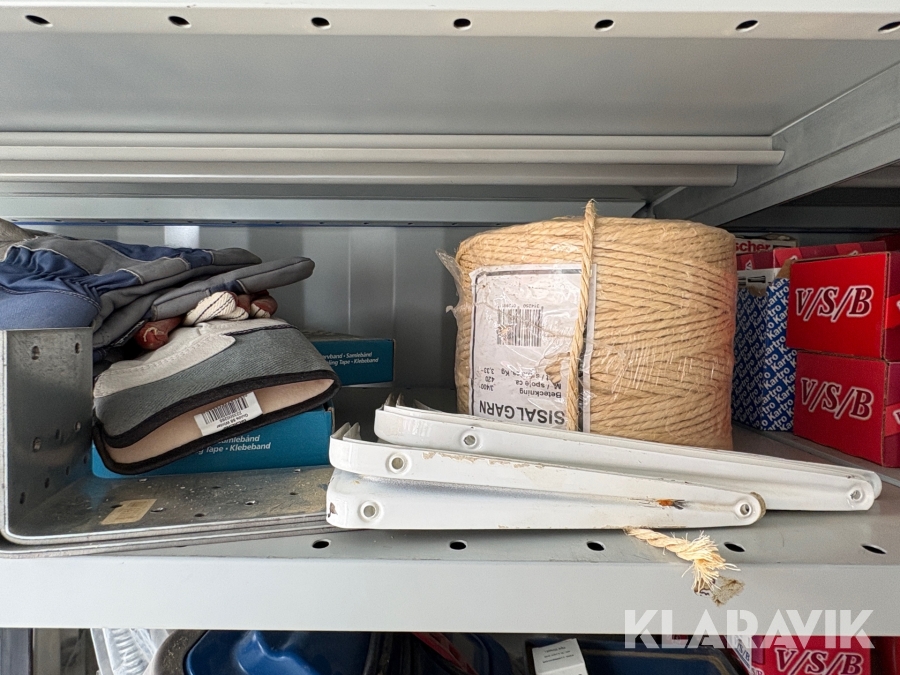 Parti med byggmaterial