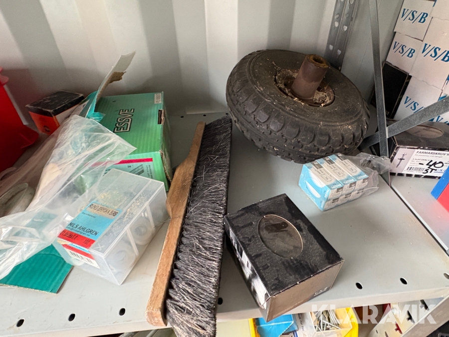 Parti med byggmaterial