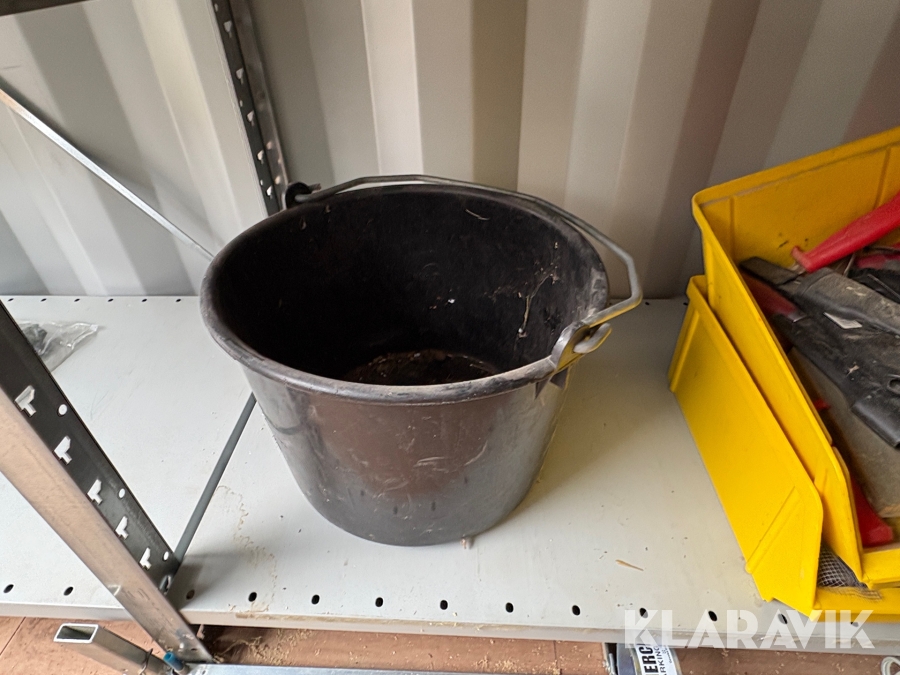 Parti med byggmaterial