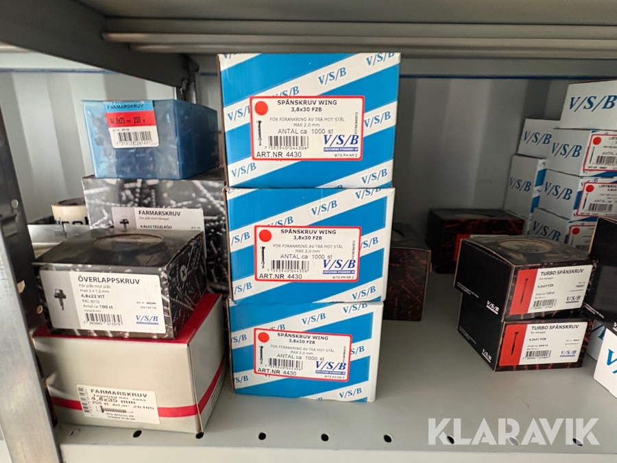 Parti med byggmaterial