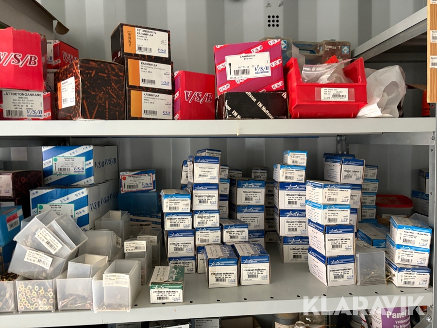 Parti med byggmaterial