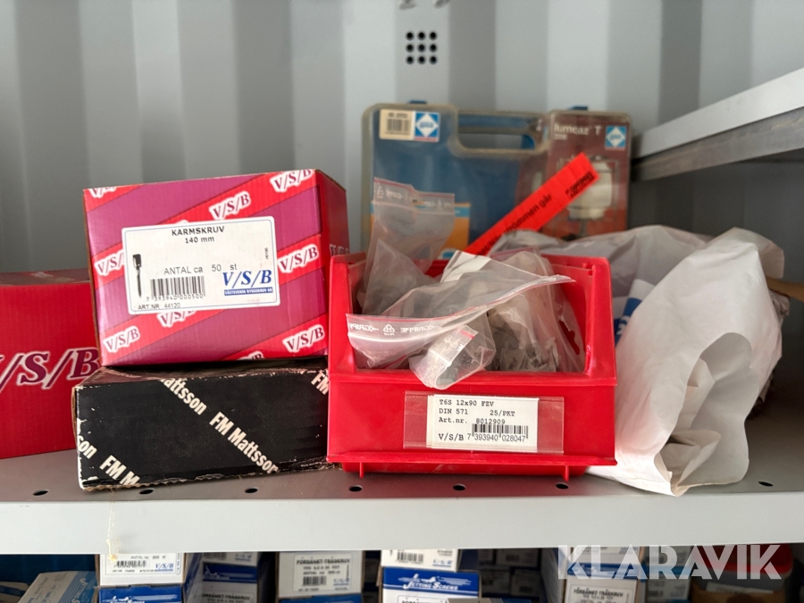 Parti med byggmaterial