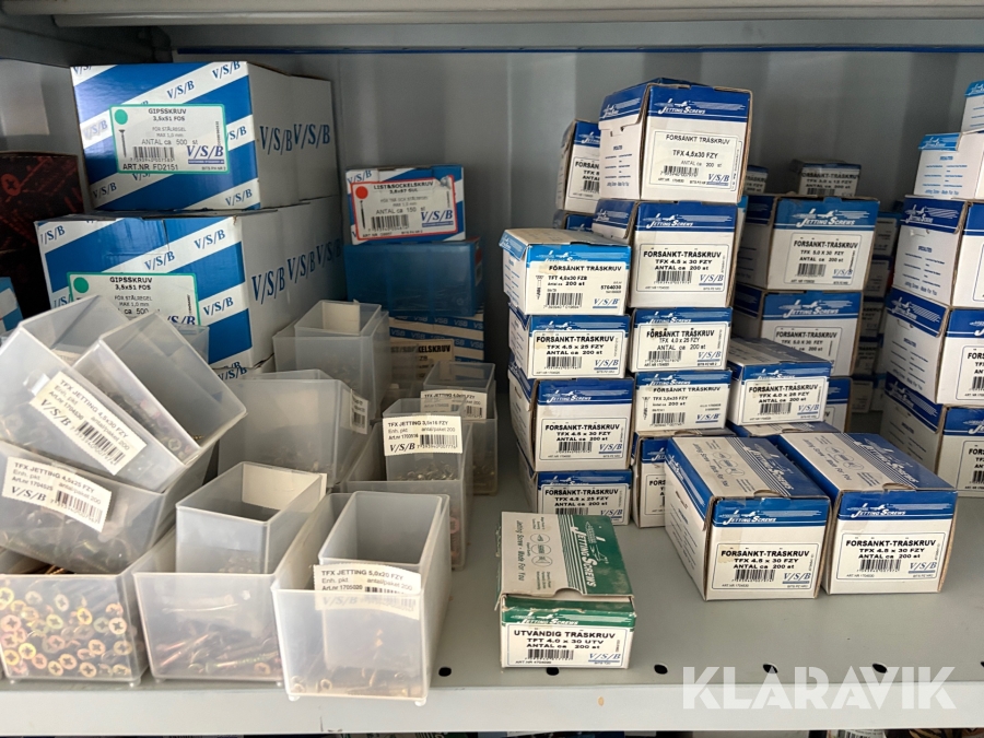 Parti med byggmaterial