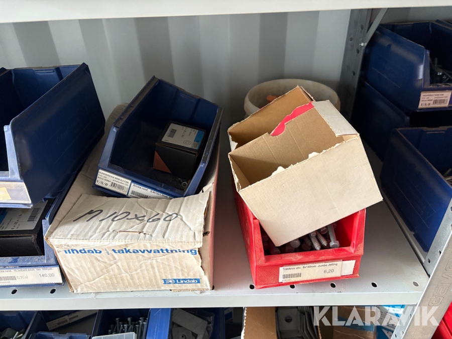 Parti med byggmaterial