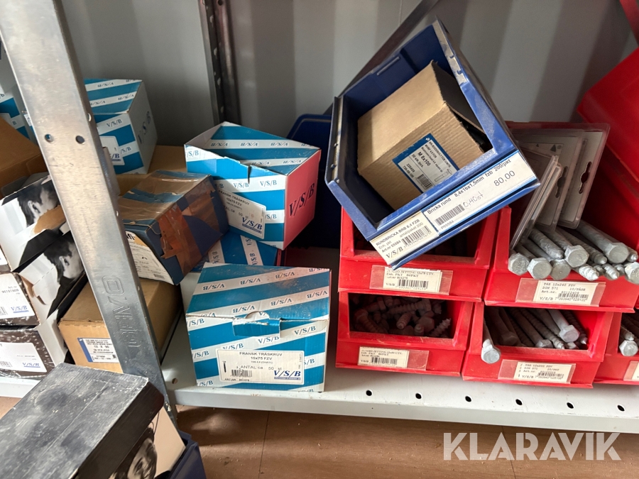 Parti med byggmaterial