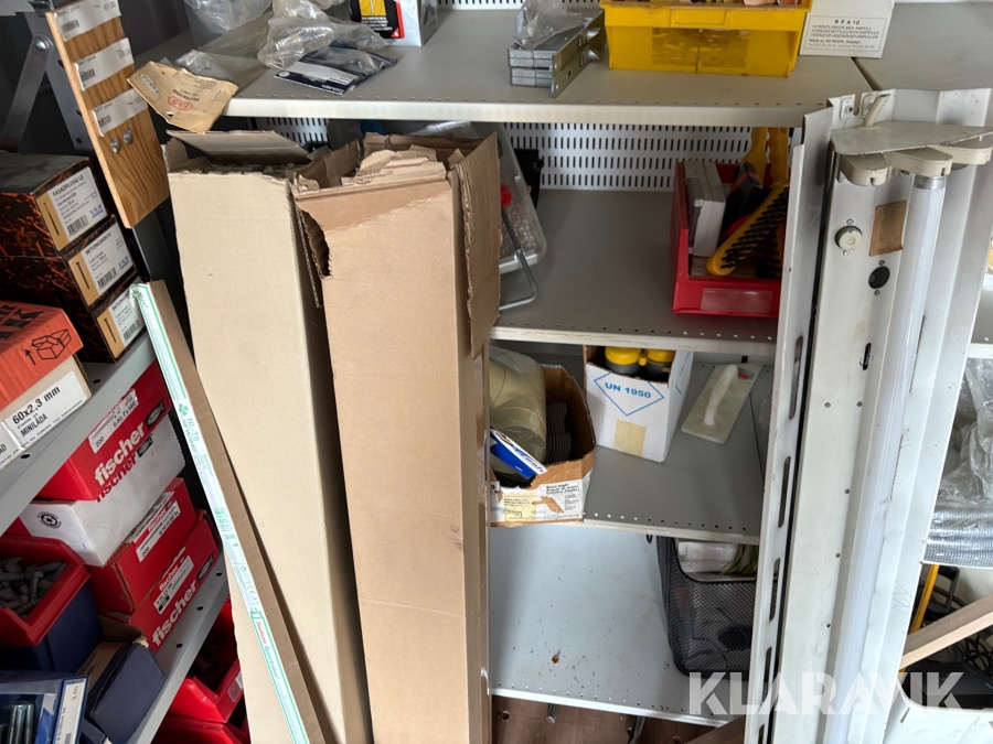 Parti med byggmaterial