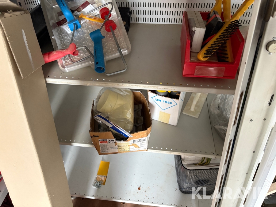 Parti med byggmaterial