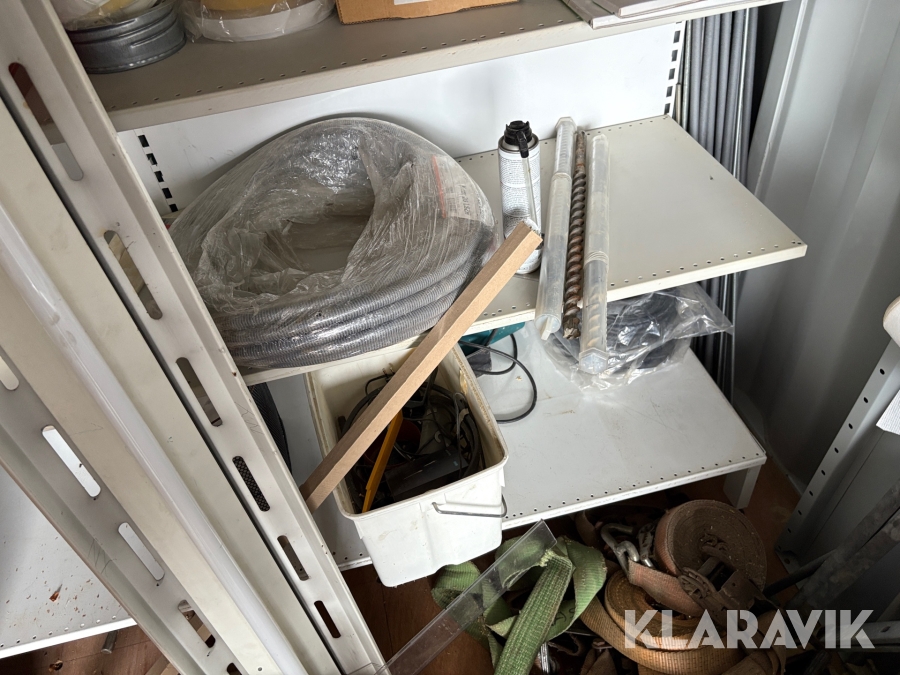 Parti med byggmaterial