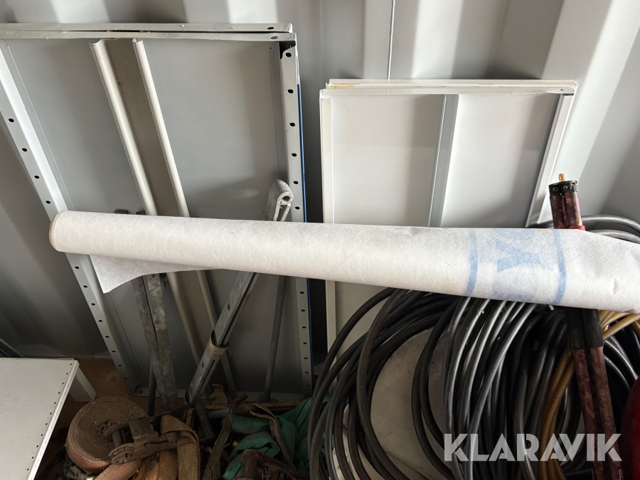 Parti med byggmaterial