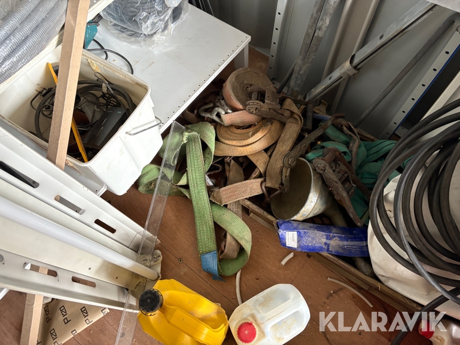 Parti med byggmaterial