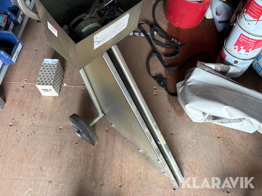 Parti med byggmaterial