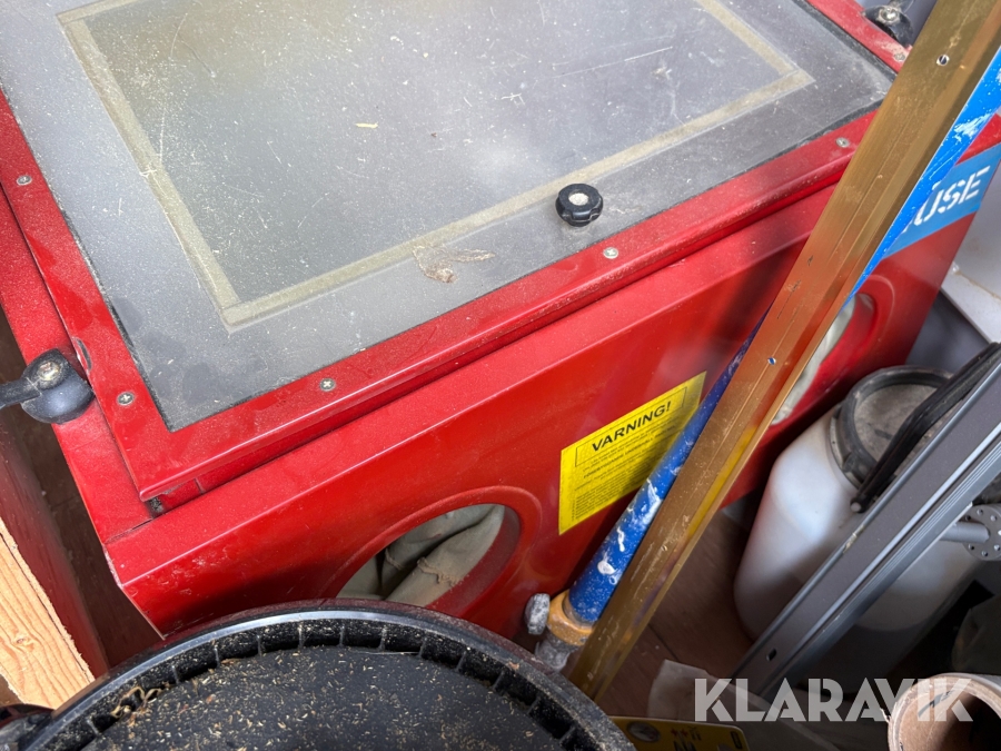 Parti med byggmaterial