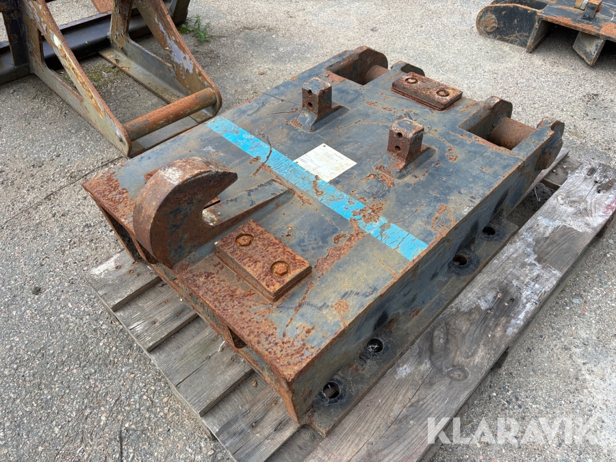 Hammarplatta med B27 fäste