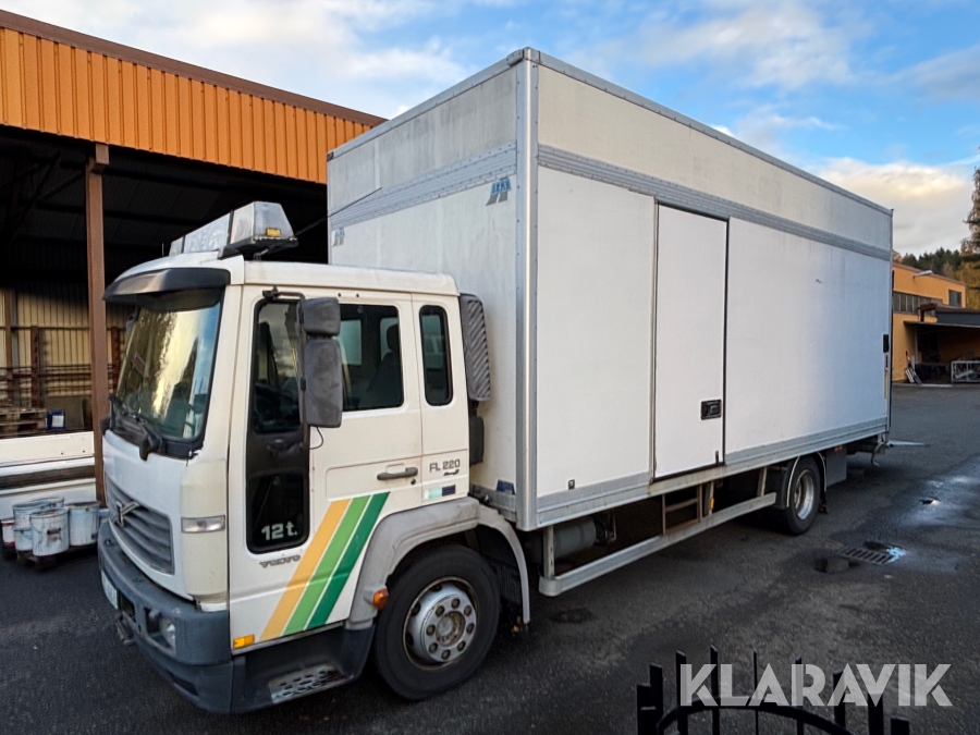 Lastbil Volvo FL612 H 4X2 med Bakgavellyft