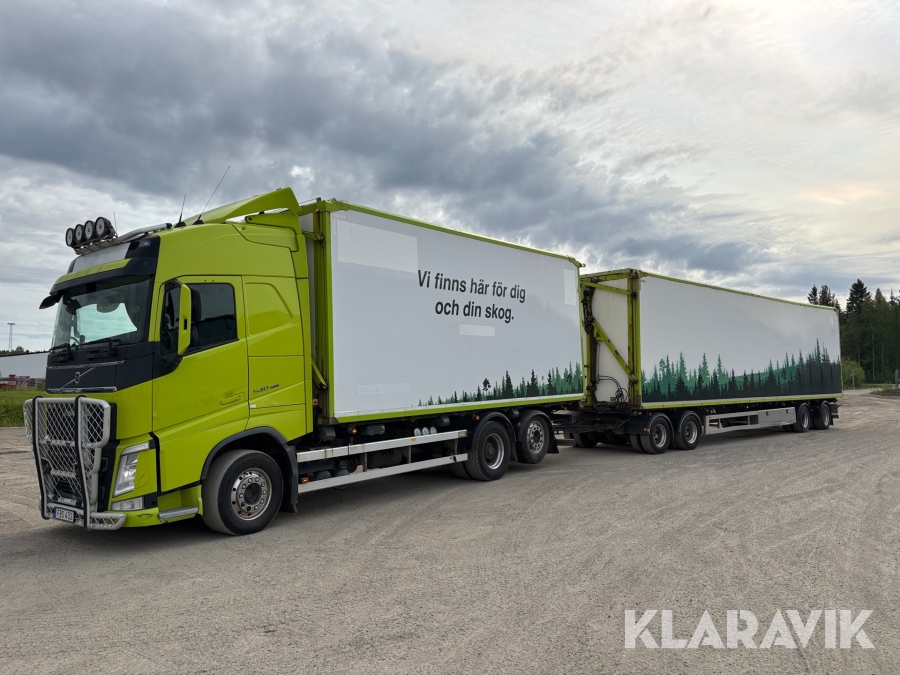 Flisbilsekipage Volvo FH540