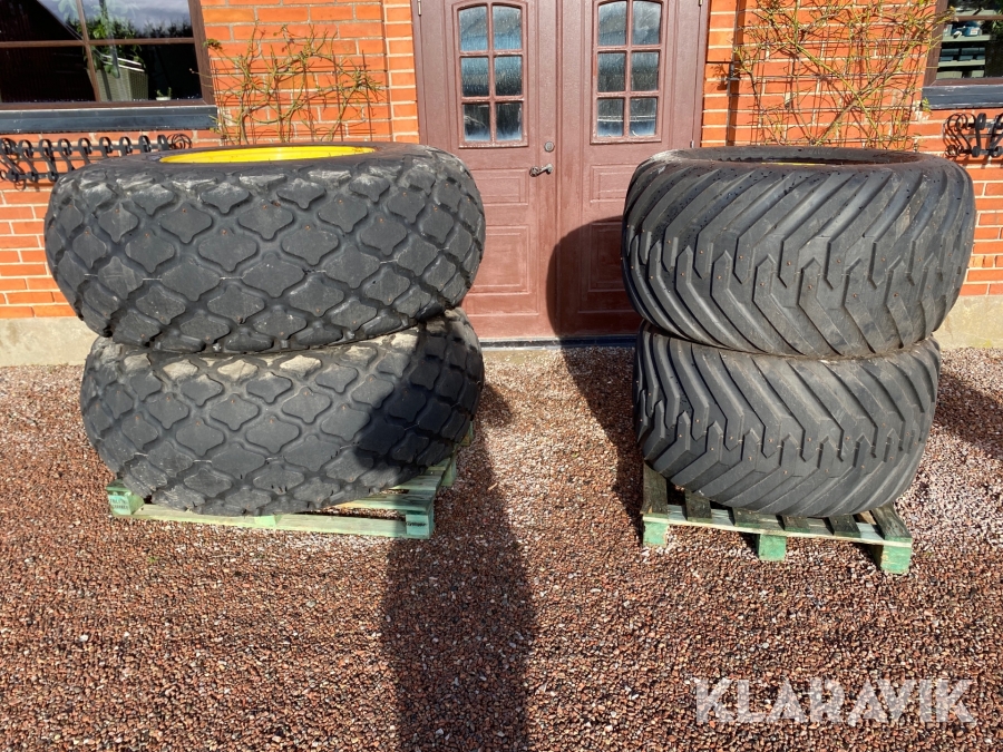 Traktordäck 4 st Trelleborg 23.1-26 //  550/45-22.5 (dubb)