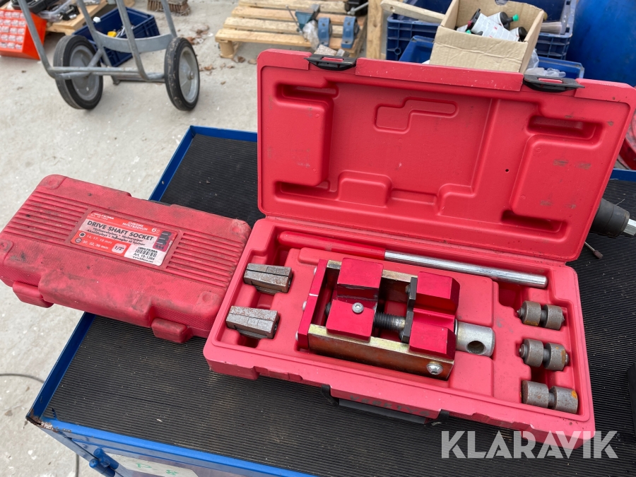 Hjulnavshylsor och bromskoningsverktyg Biltema