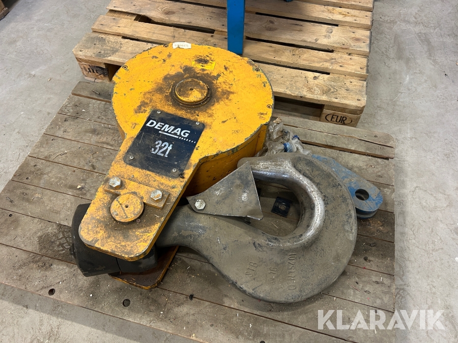 Traverskrok Demag 32 ton